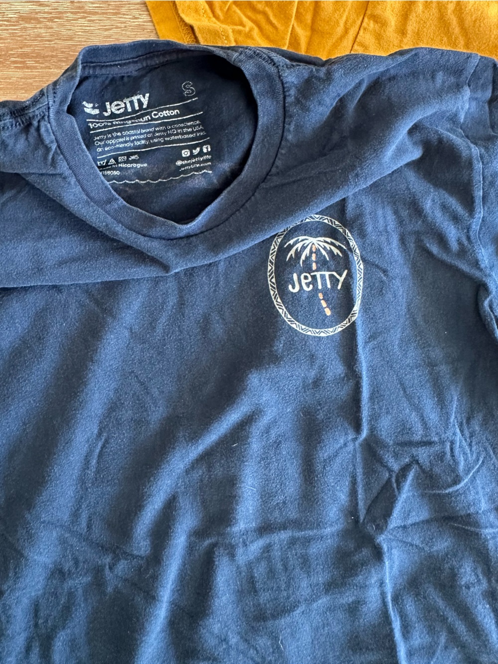 Jetty Graphic Tee Bundle - Mustard & Navy - Picture 4 of 9